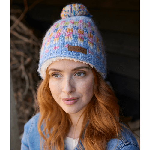 Arundel Sky Blue Bobble Beanie