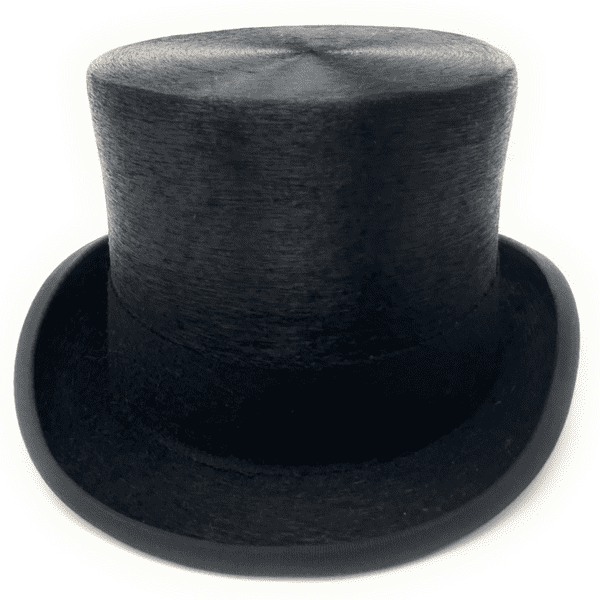 Ascot Luxury Melusine Black Top Hat