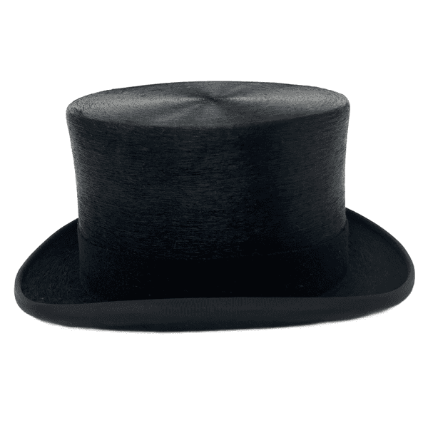Ascot Luxury Melusine Black Top Hat