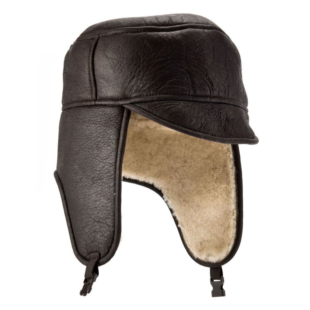 Aviator Sheepskin Trapper Hat Harrison