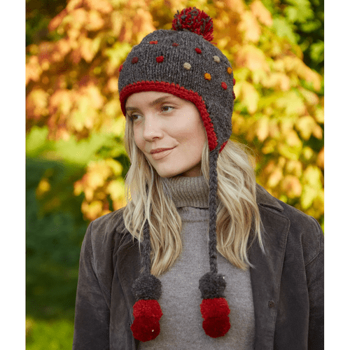 Bark Brown and Red Chullo - Montpellier