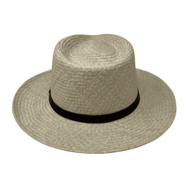 Barmah Outback Fine Raffia Straw Panama Hat - 1096