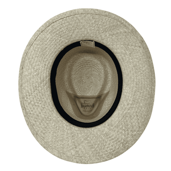 Barmah Outback Fine Raffia Straw Panama Hat - 1096