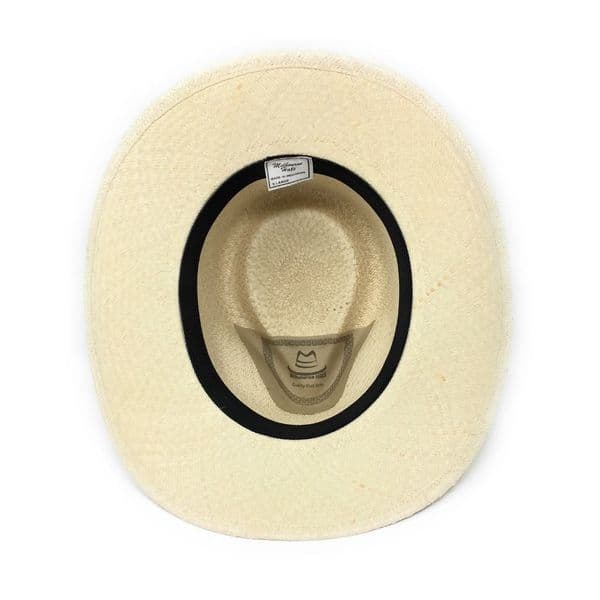 Barmah Outback Fine Raffia Straw Panama Hat - 1097