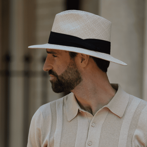 Barmah Safari Fine Raffia Straw Panama Hat - 1095