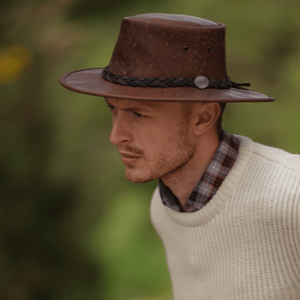 Barmah Squashy |Leather Hat | Leather Hats | Aussie Hat