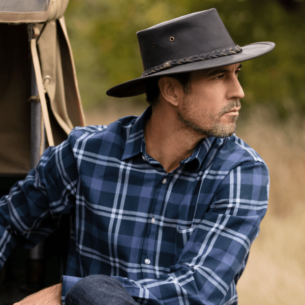 Barmah Squashy |Leather Hat | Leather Hats | Aussie Hat