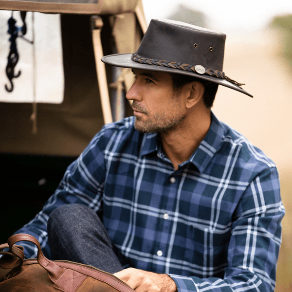 Barmah Squashy |Leather Hat | Leather Hats | Aussie Hat