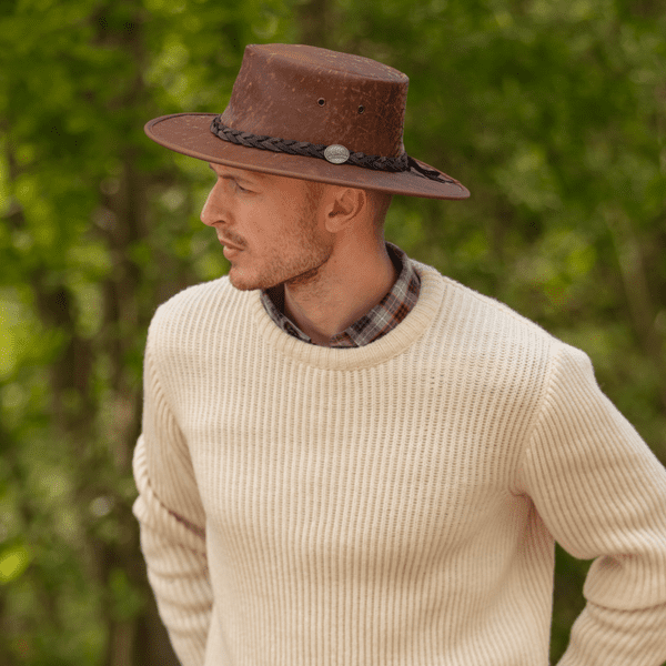 Barmah Squashy |Leather Hat | Leather Hats | Aussie Hat