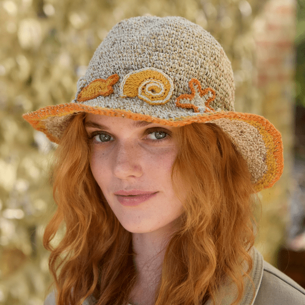 Beachcomber Hemp/Cotton Hat Sand