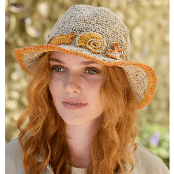 Beachcomber Hemp/Cotton Hat Sand