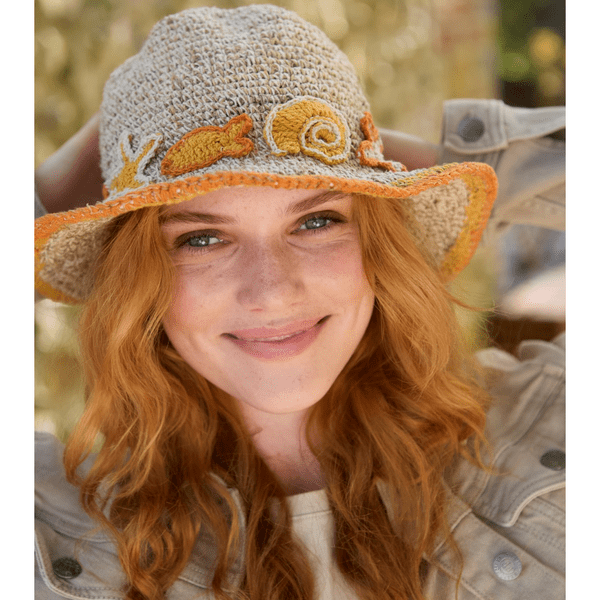 Beachcomber Hemp/Cotton Hat Sand