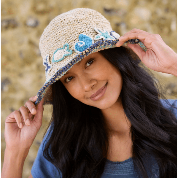 Beachcomber Hemp/Cotton Hat Sea