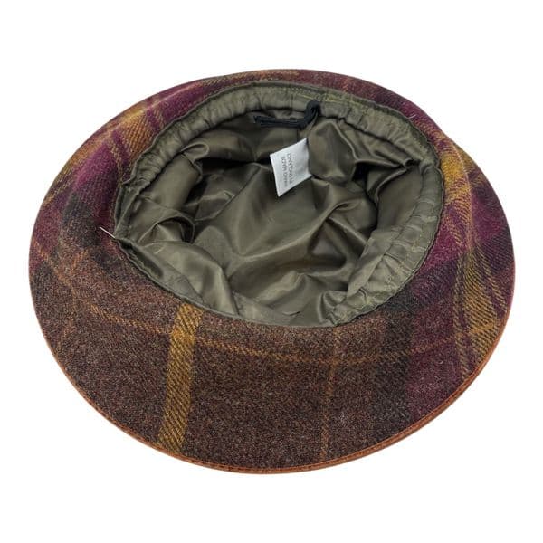 Bone Brim Bucket Hat - Brown - Edith