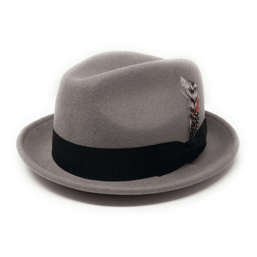 C-Crown Trilby Hat Wool Felt