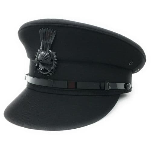 Chauffeurs Hat - Black - Driving Cap