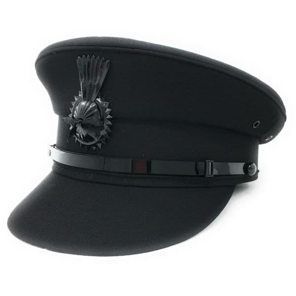 Chauffeurs Hat - Black - Driving Cap