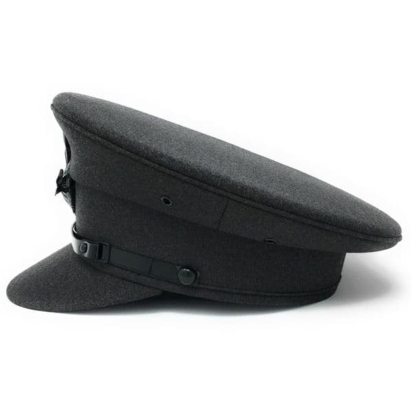Chauffeurs Hat  - Dark Grey, Light Grey or Black - Driving Cap