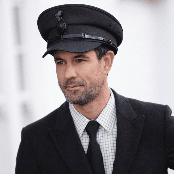 Chauffeurs Hat  - Dark Grey, Light Grey or Black - Driving Cap