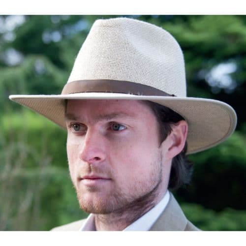 Fedora Panama Style Summer Fedora Hat - County Linen