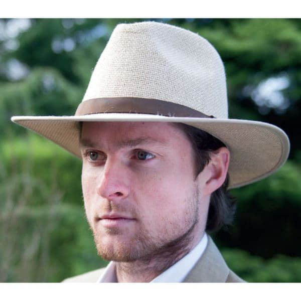 Fedora Panama Style Summer Fedora Hat - County Linen