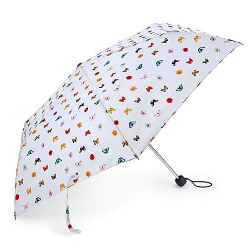 Fulton Superslim Umbrella - Butterflies & Flowers