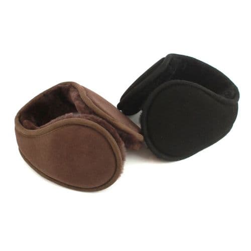 Genuine Sheepskin Back of Head Earmuffs
