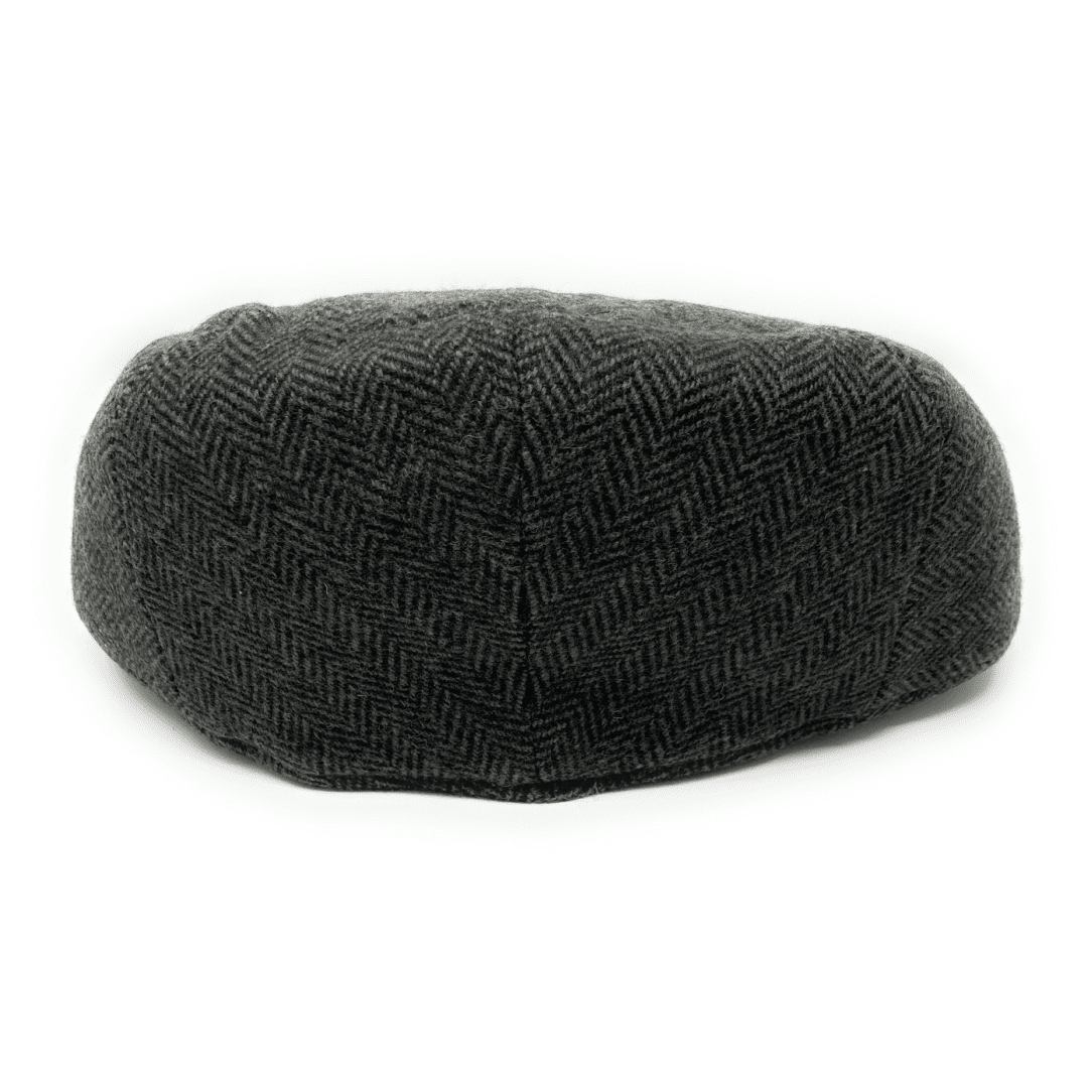 thumbnail image 2 of Newsboy Hats For Men Classic Herringbone Tweed Flat Cap | Shopee 2 of 13