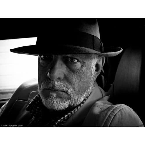 Grey Showerproof Snap-Brim Lined Wool Fedora Hat - Midford