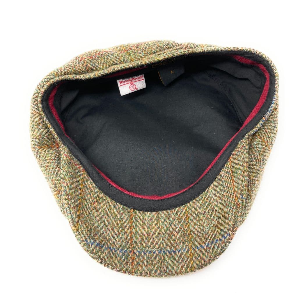Harris Tweed Plaid Newsboy Cap By Lierys - 83,95