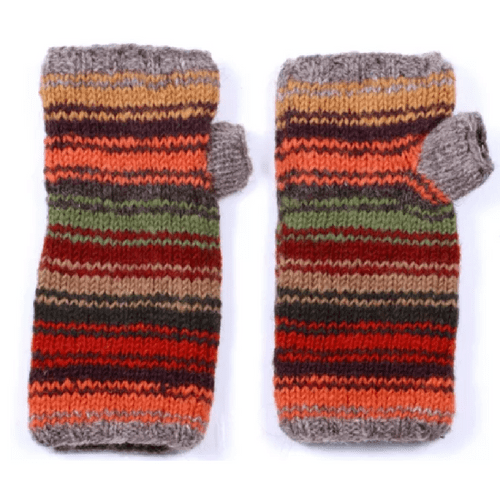 Knitted 100% Wool  Handwarmers - Vermont