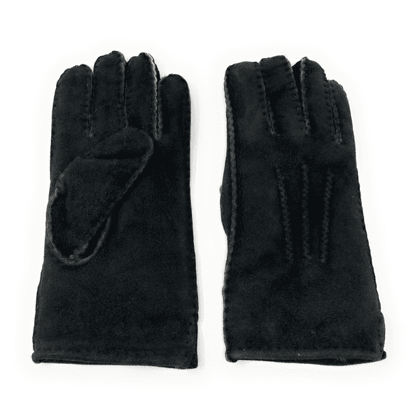 Ladies Black Sheepskin Gloves