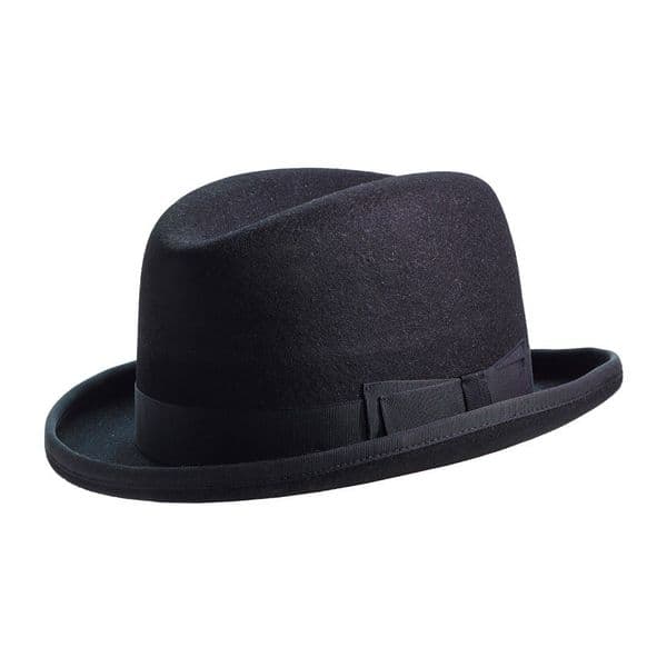 Laird Fur Felt Homburg Hat