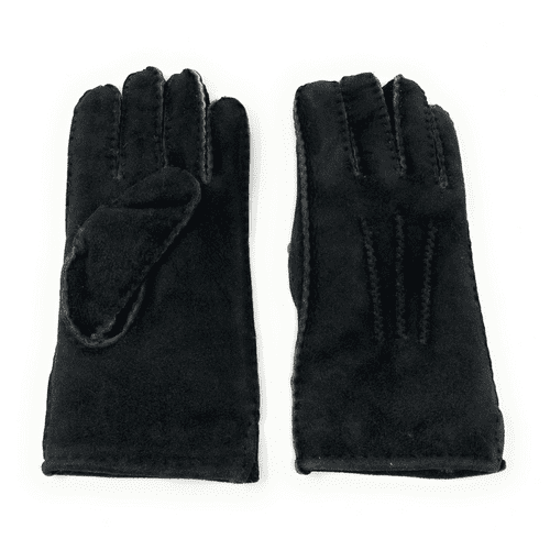 Mens Black Sheepskin Gloves