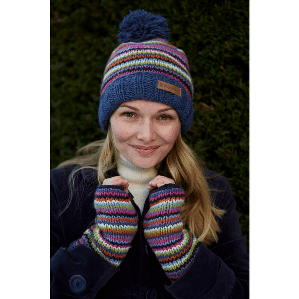 Pachamama Denver Multi Stripe Roll Back Bobble