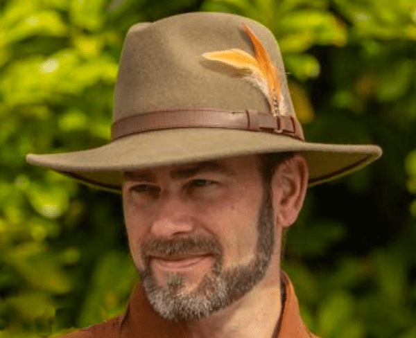 Sage Fedora Hat, Showerproof, Wool - Ranger