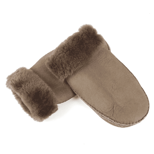 Small Mink Sheepskin Mittens