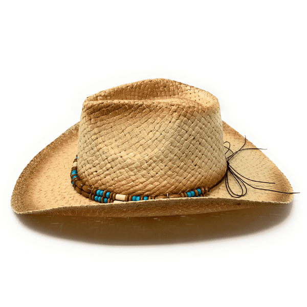 Summer Cowboy Hat with Double Band Trim