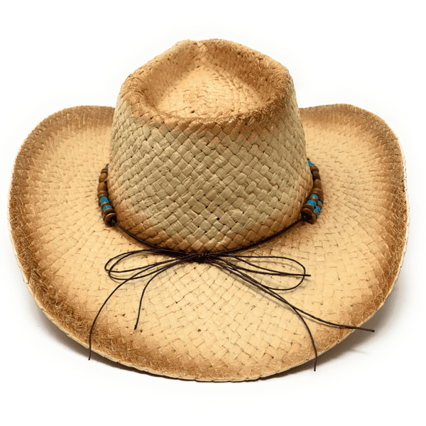 Summer Cowboy Hat with Double Band Trim