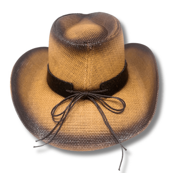 Summer Distressed Cowboy Hat - Buckaroo Camel
