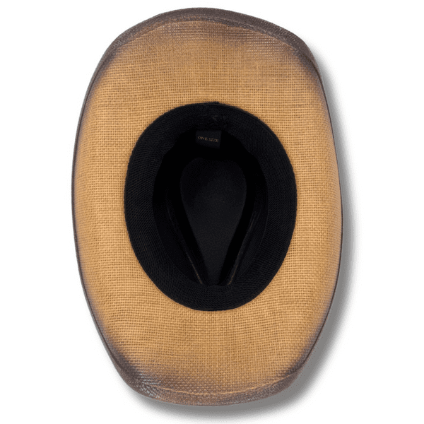 Summer Distressed Cowboy Hat - Buckaroo Camel
