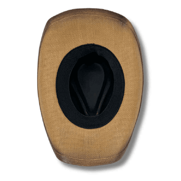 Summer Distressed Cowboy Hat - Desert Flame