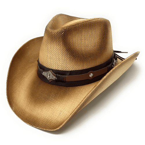 Summer Distressed Cowboy Hat - Fleurcrest