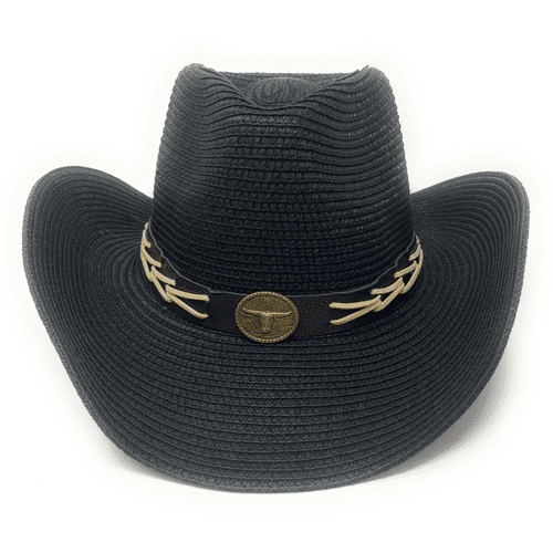 Toro Summer Cowboy Hat - Black