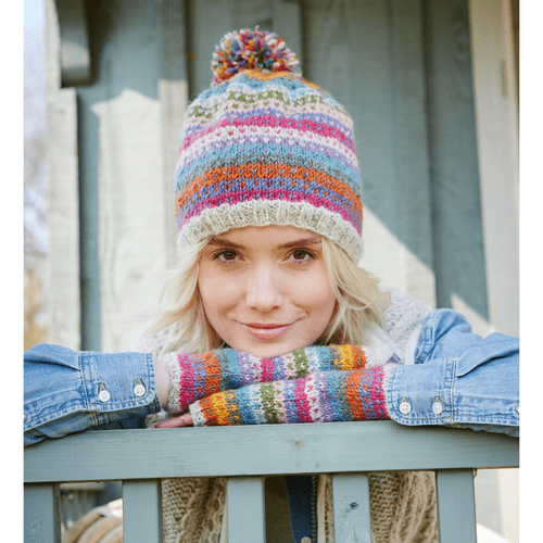 Villarica Bobble Beanie