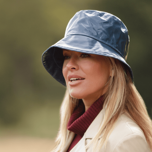 Waterproof PVC Bucket Hat - Blue - Kelly