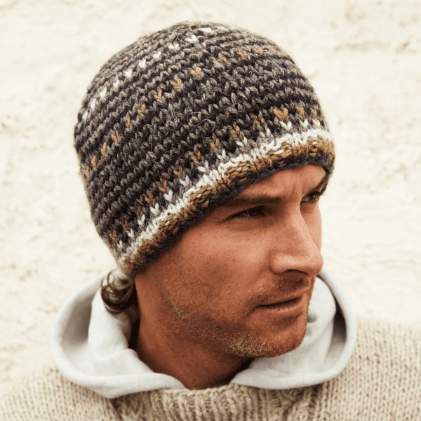 Wool Beanie Hat - Santiago