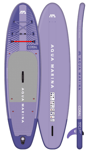 Aqua Marina All-Around Advance  Coral 10’2”  SUP- Night Fade