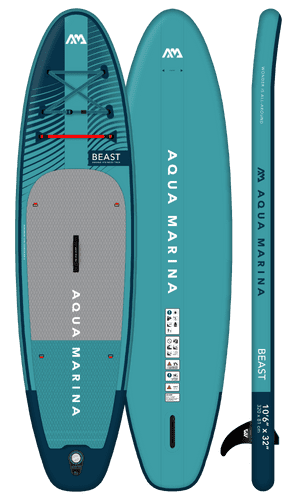 Aqua Marina  All- Around Advanced  Beast 10’ 6” SUP