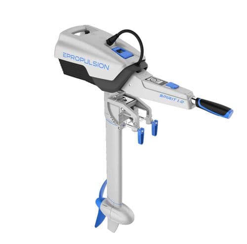 ePropulsion 1.0 Spirit Plus Short Shaft Electric Outboard - In Stock - FREE 12V/SOLAR CHARGER